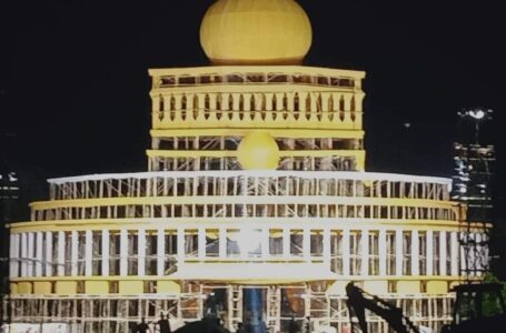 चरोदा में सेंट्रल विस्टा, सांसद भवन के भव्य प्रतिरुप में विराजेंगे गणपति बप्पा… चरोदा के जोन-2 में बंगाल के कारीगर दे रहे अंतिम रूप.. दर्शनार्थियों के मनोरंजन के लिए लगेगा मीना बाजार